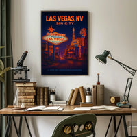 Las Vegas Sin City Poster