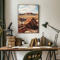 Petrified Forest Travel Poster Vintage National Park