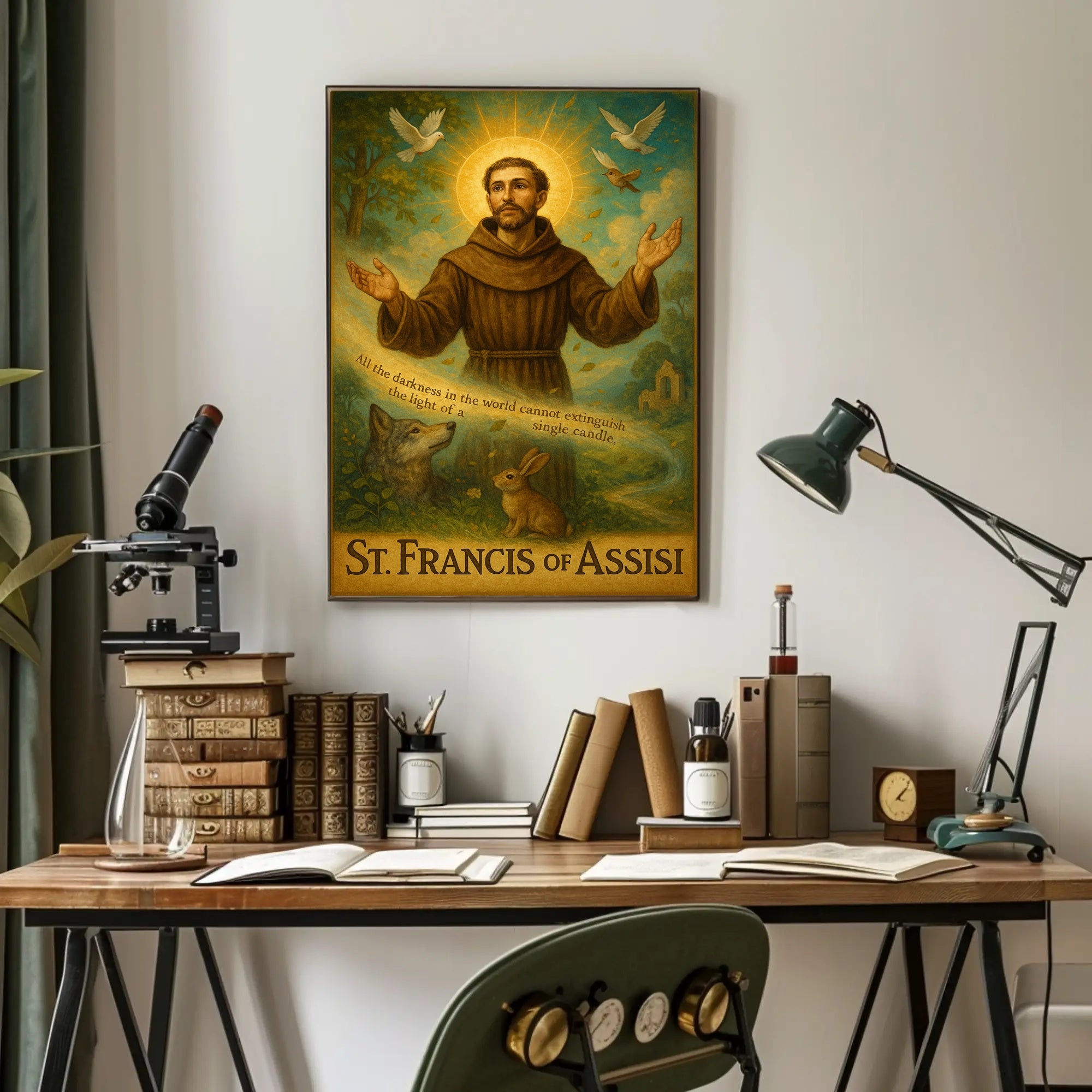 St. Francis of Assisi Poster
