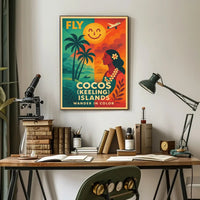 Tropical Adventure Travel Poster PosterGoat