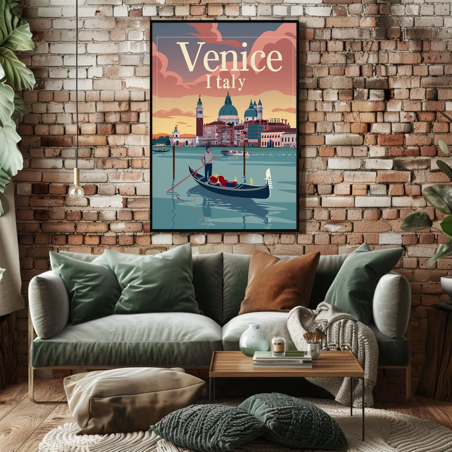 Venice Italy Vintage Poster