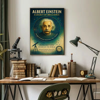 Albert Einstein A Legacy of Brilliance Poster