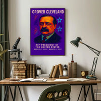 Grover Cleveland 24th President Poster