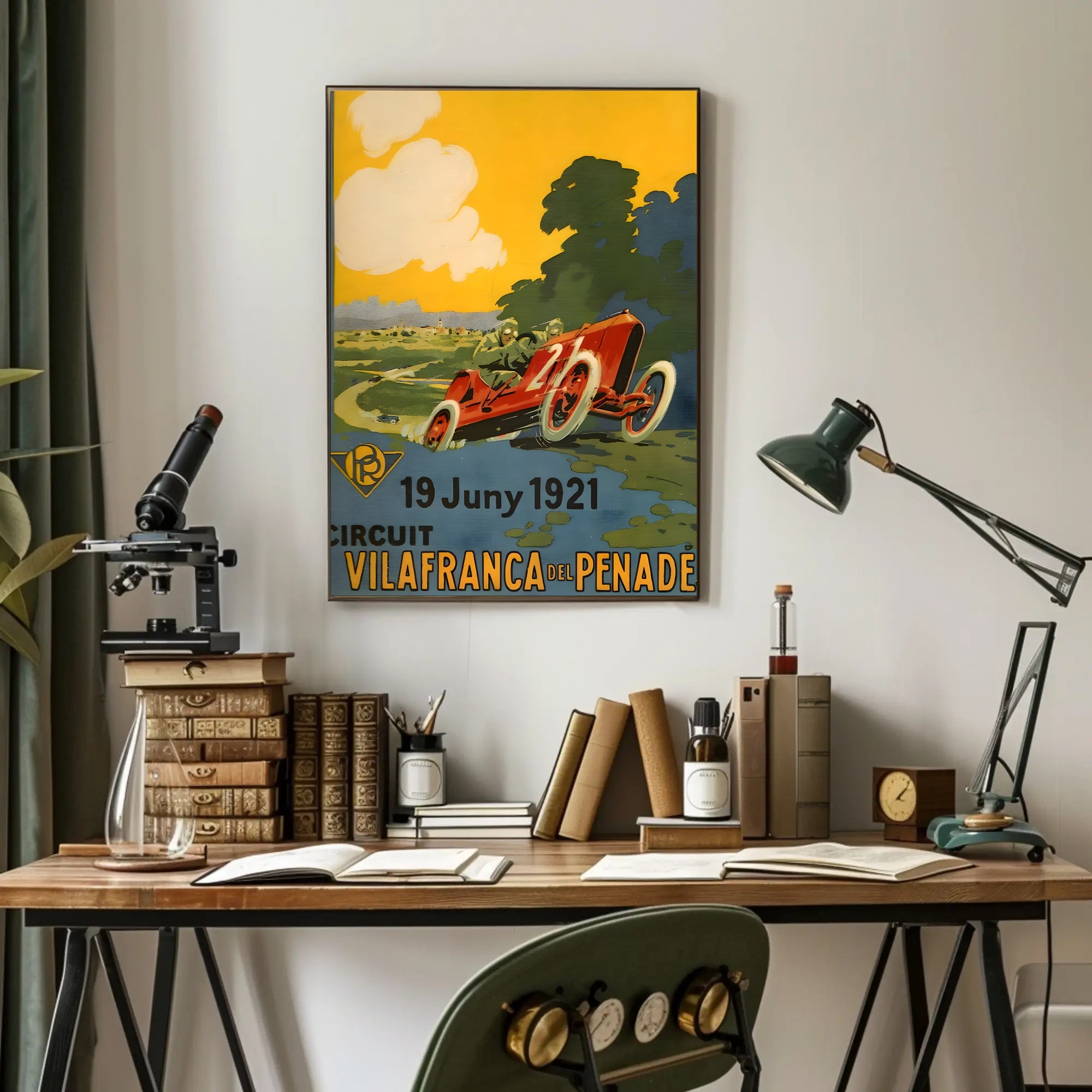 Circuit Vilafranca del Penedès 1921 Poster