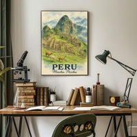 Machu Picchu Peru Poster