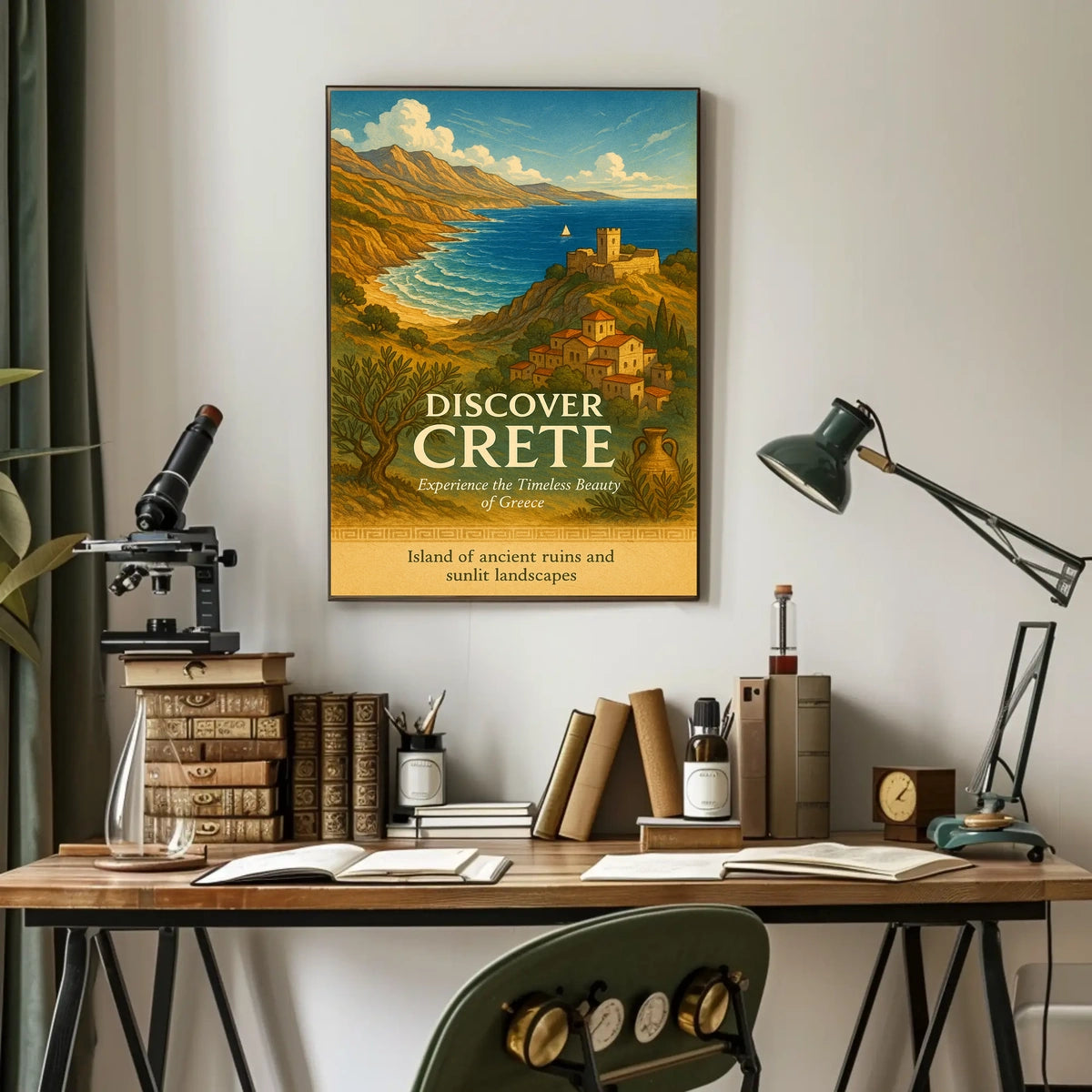 Discover Crete Poster
