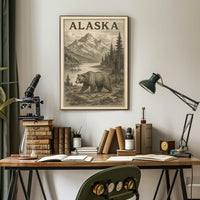 Alaska Wilderness Poster