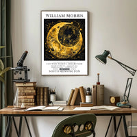 William Morris Cotton Prints Exhibition Poster