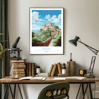 Assisi: A Serene Italian Landscape Poster