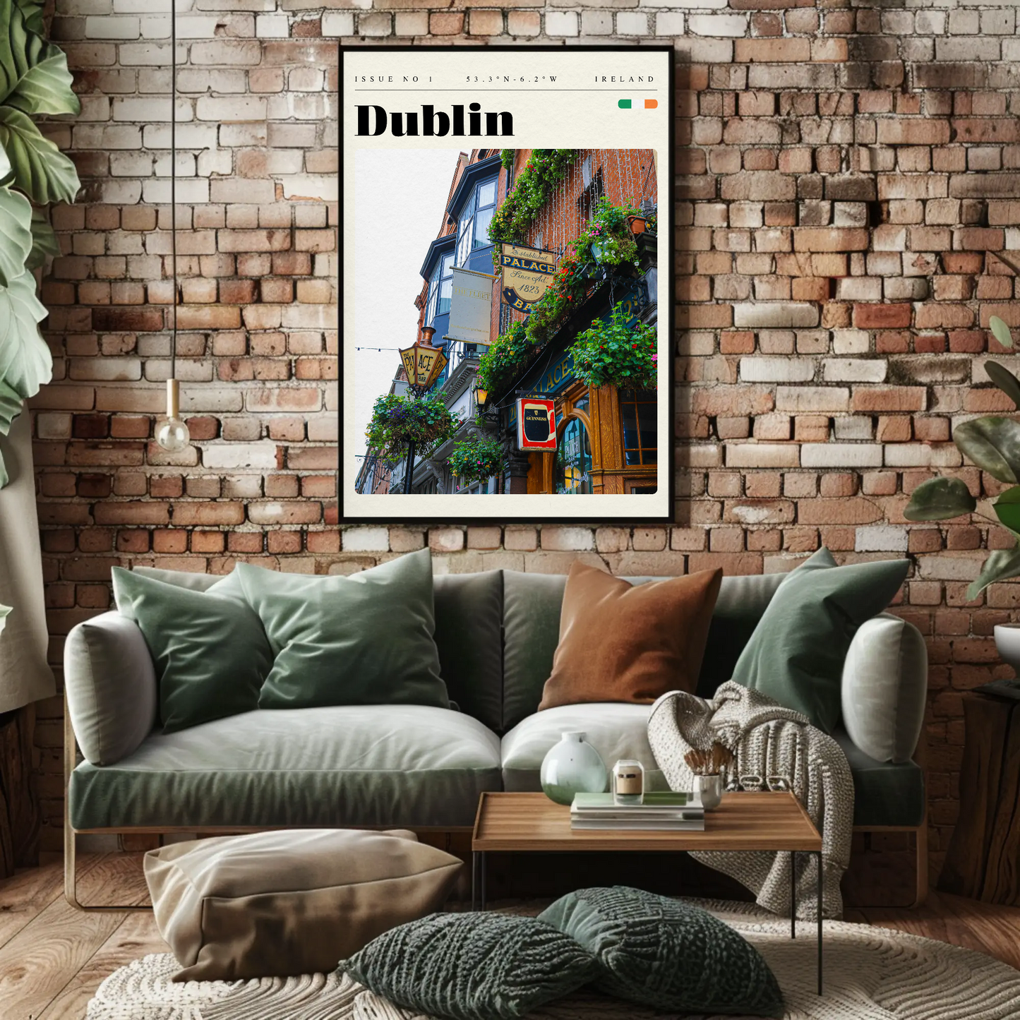 Vintage Poster - Dublin Palace Bar