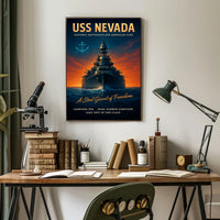 USS Nevada A Steel Giant of Freedom