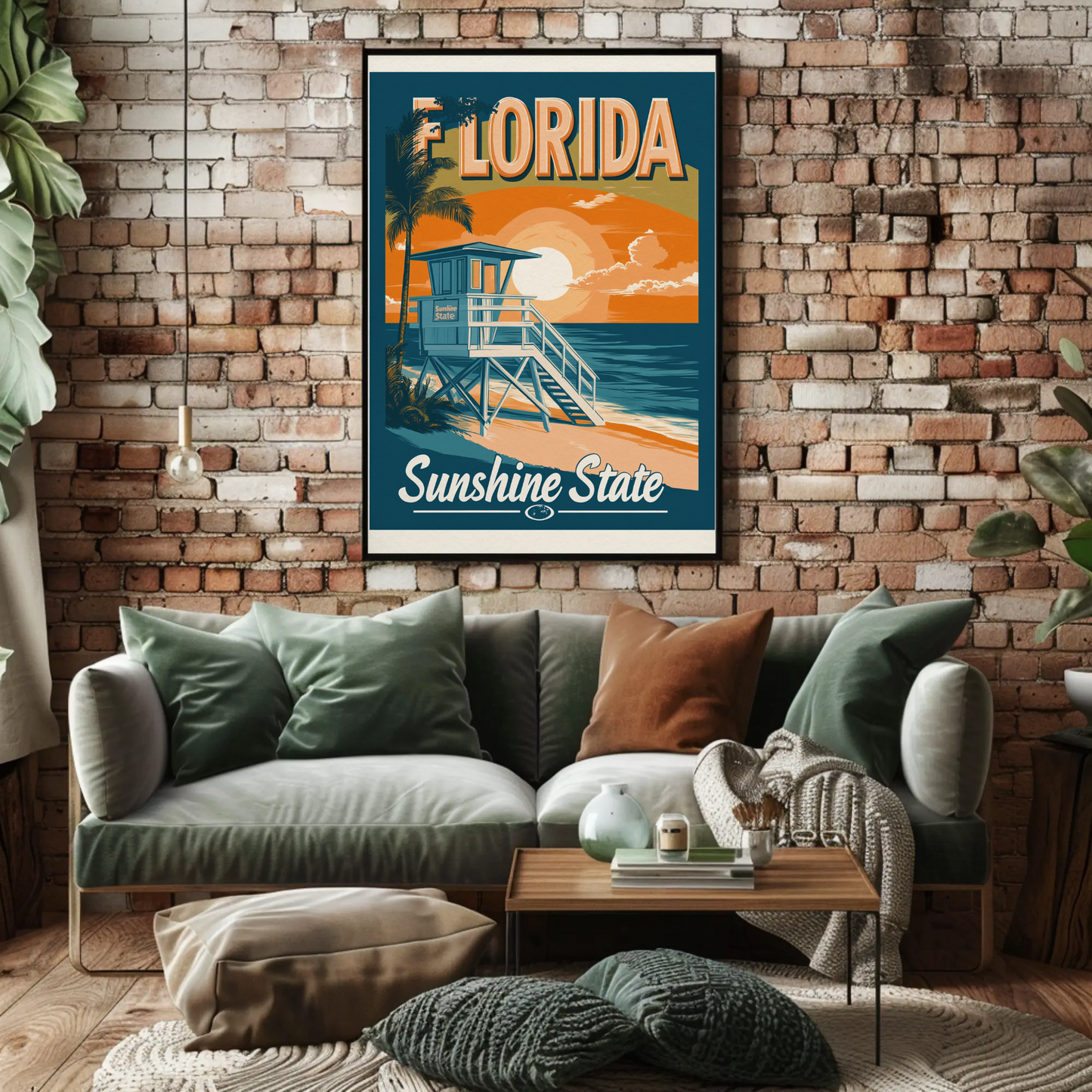 Florida Vintage Poster