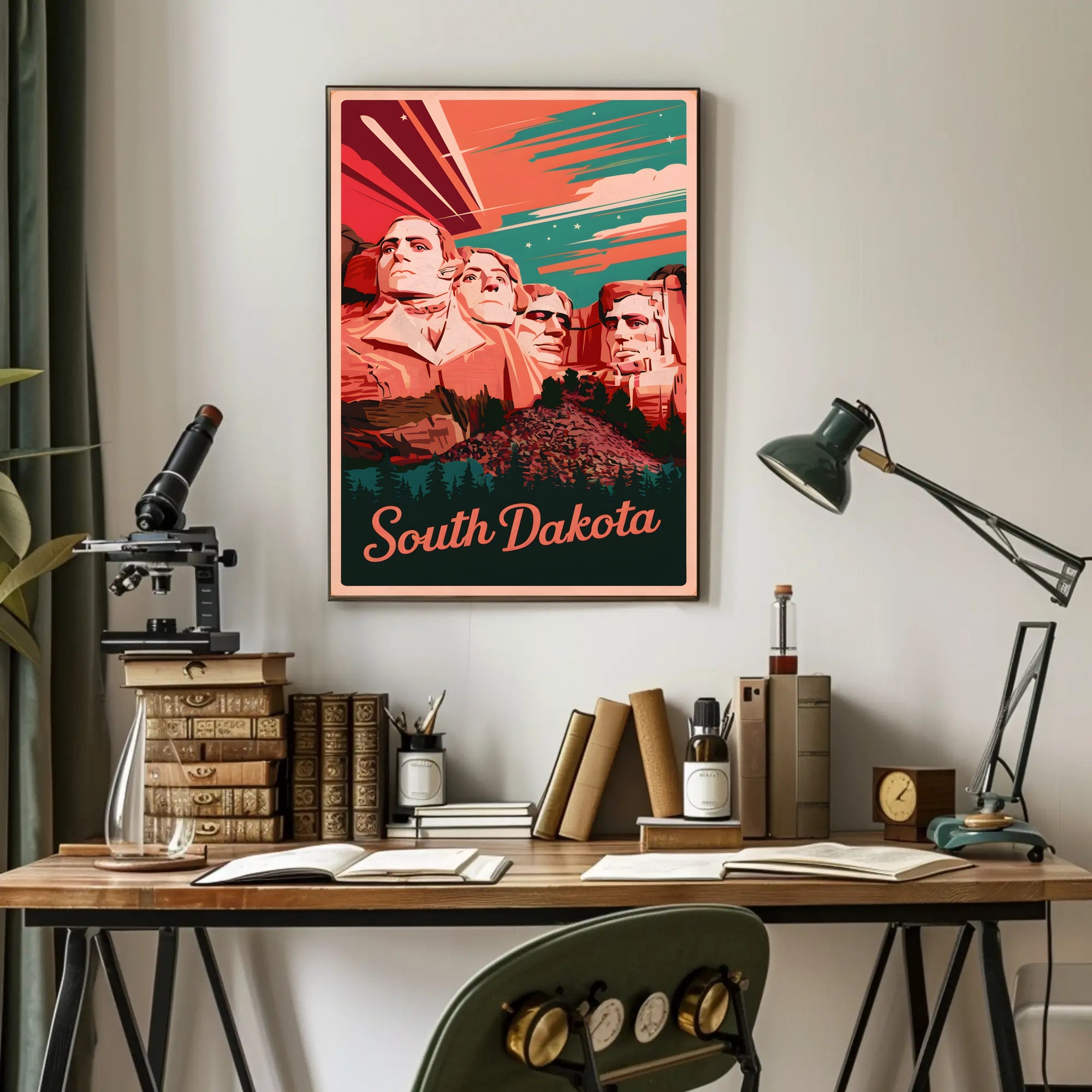 South Dakota Adventure Poster