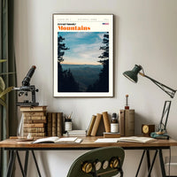 Great Smoky Mountains Scenic Poster Print