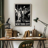 Iconic New York City Poster