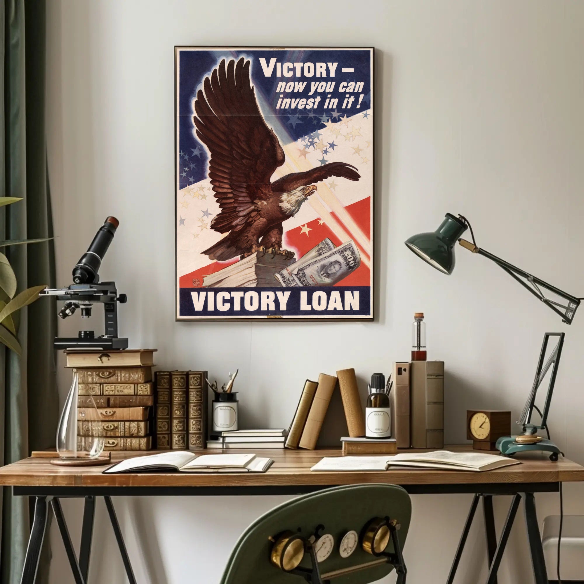Victory Loan Investment Poster PosterGoat
