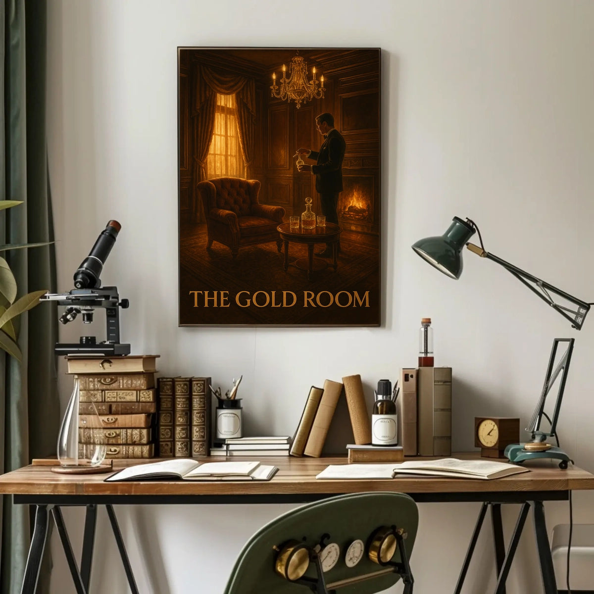 The Gold Room Poster