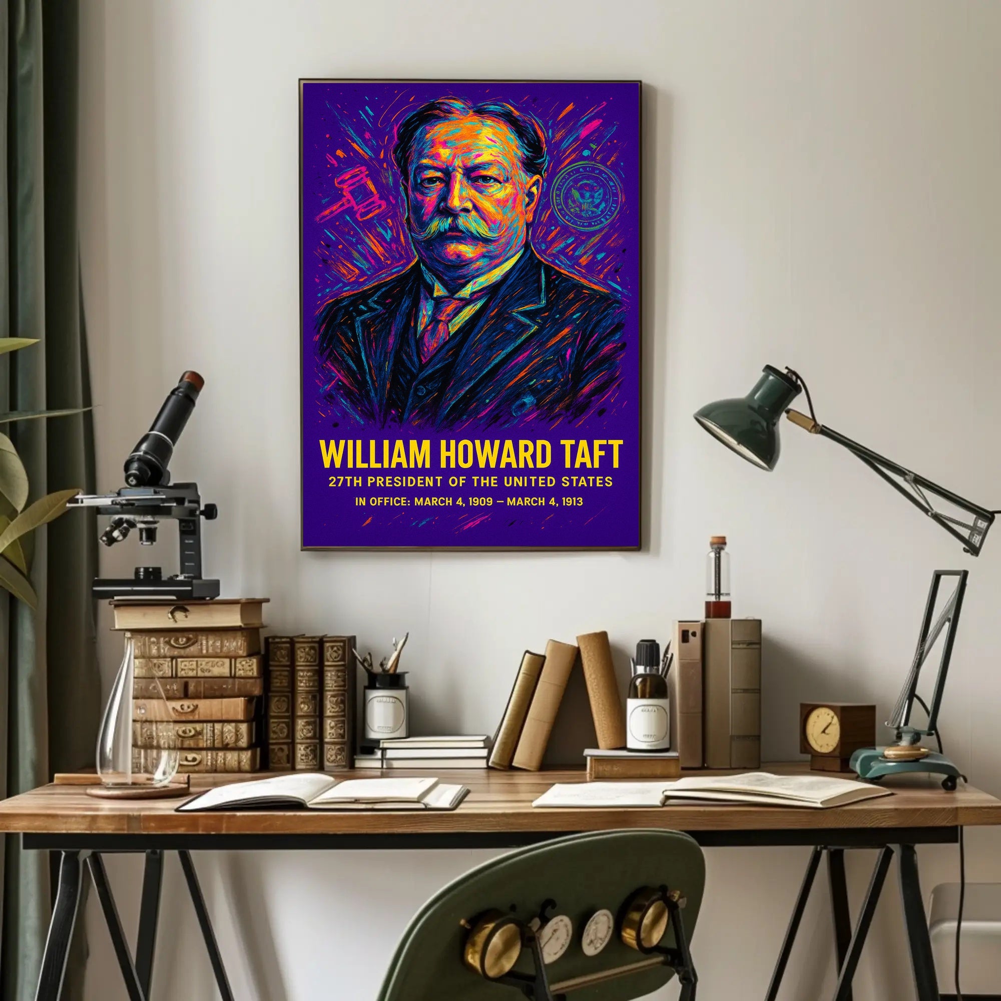William Howard Taft 27Th President Poster