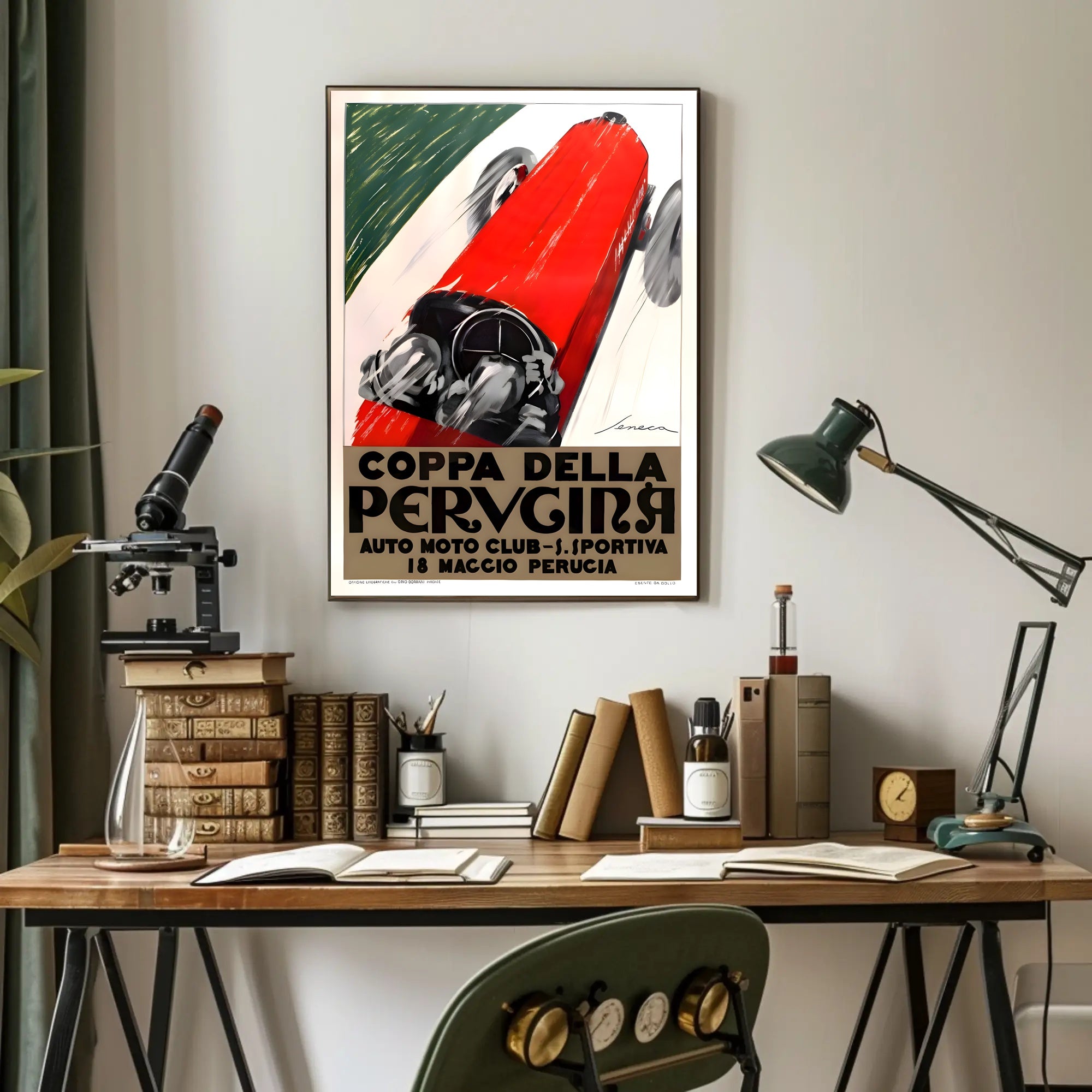 Coppa della Perugina Racing Poster