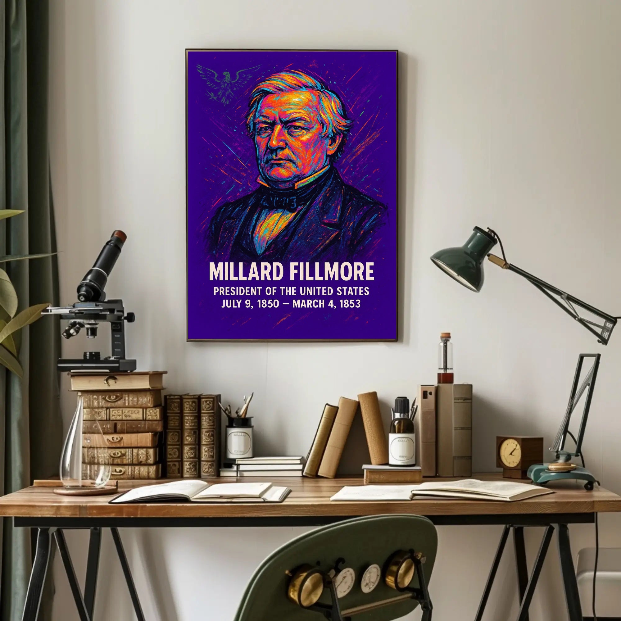 Millard Fillmore U.S. President Poster