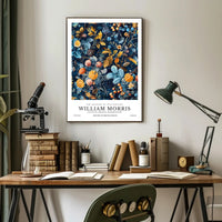 William Morris Cotton Prints Exhibition Poster