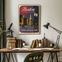 Explore Boston Poster