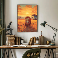 Serengeti Majesty Poster