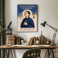 Saint Gemma Galgani Poster PosterGoat