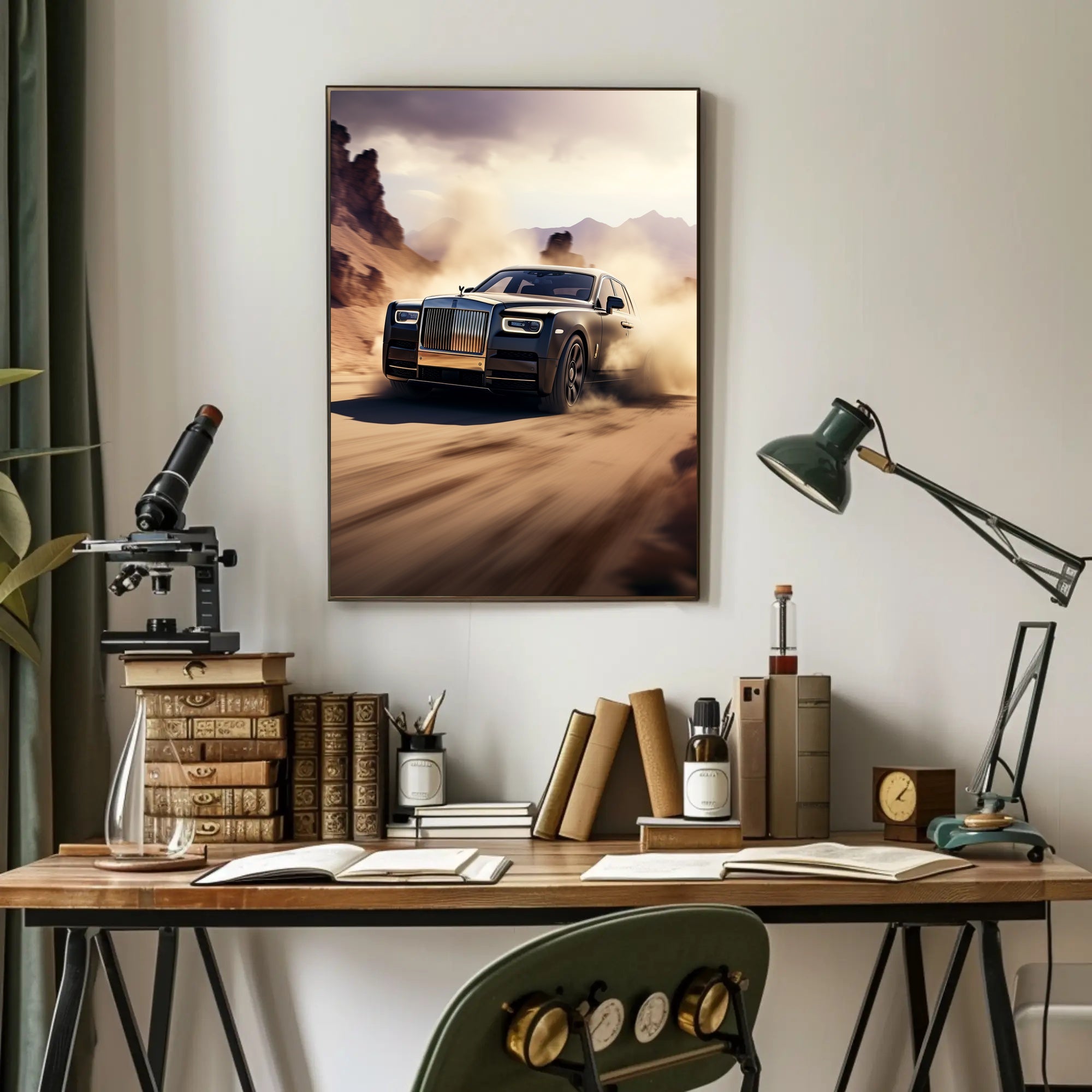 Luxury in Motion Poster PosterGoat