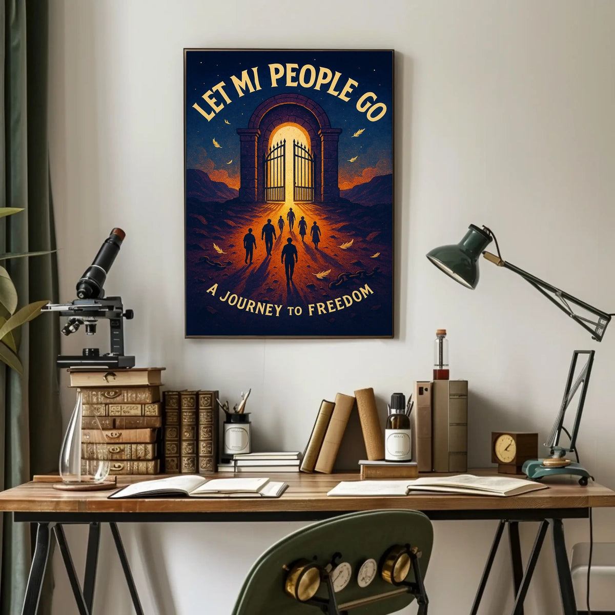 Let My People Go A Journey to Freedom Poster