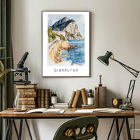 Scenic Gibraltar Poster PosterGoat