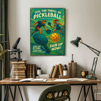 Pickleball Tournament Join the Action Poster