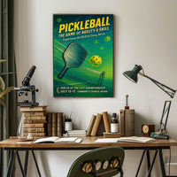 Pickleball Championship Invitation Poster