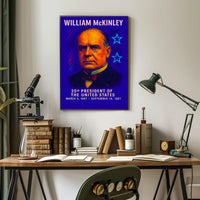 William McKinley 25th President Poster
