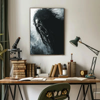 Intense Expression Art Poster for Home Decor and Wall Art PosterGoat