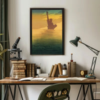 Liberty in the Dawn Poster PosterGoat
