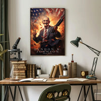 Lyndon B. Johnson Tribute Poster