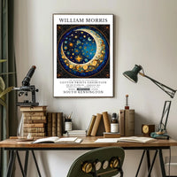William Morris Cotton Prints Exhibition Poster