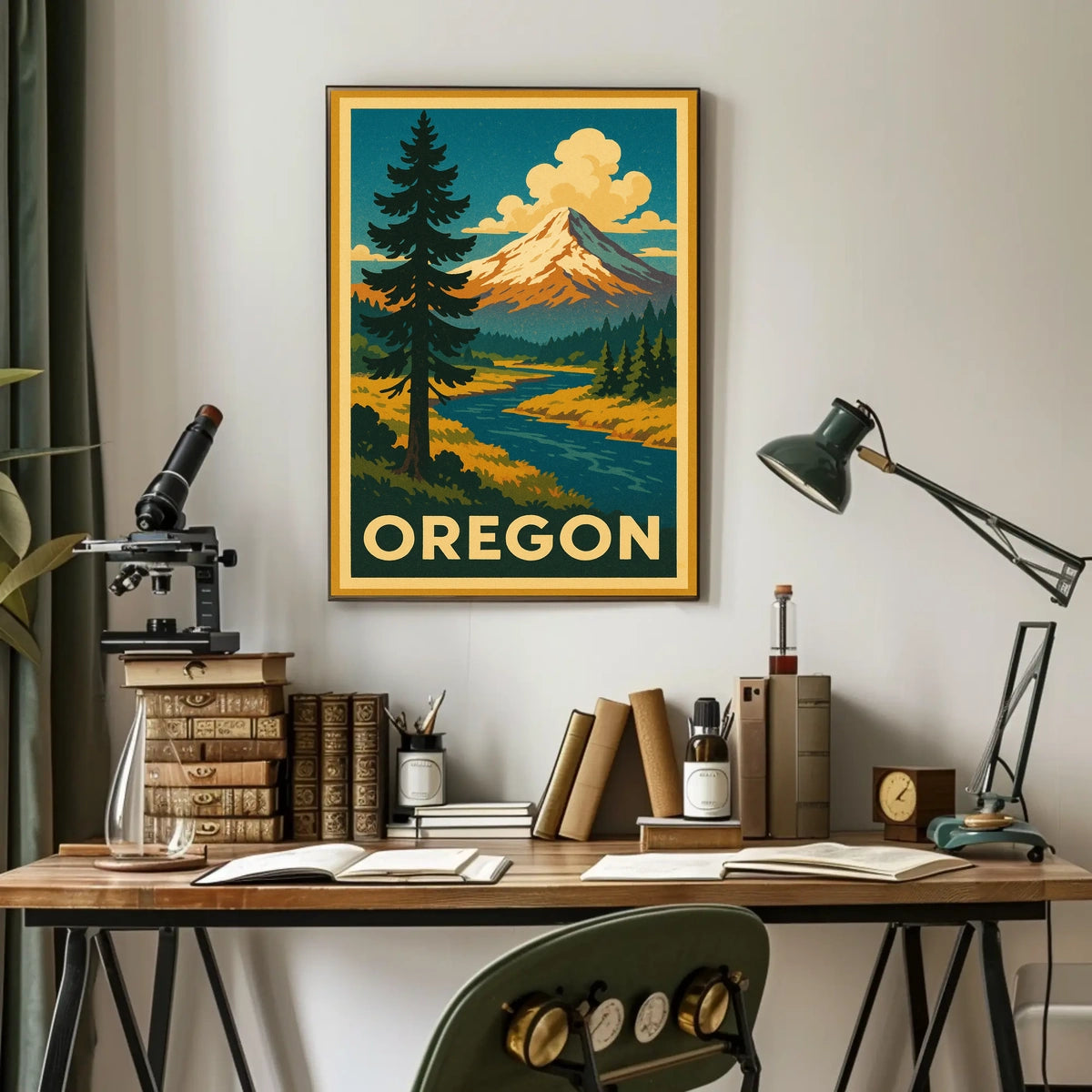 Oregon Scenic Poster
