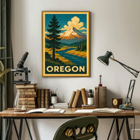 Oregon Scenic Poster