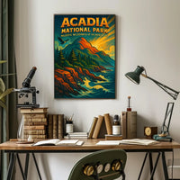Acadia National Park Majestic Poster