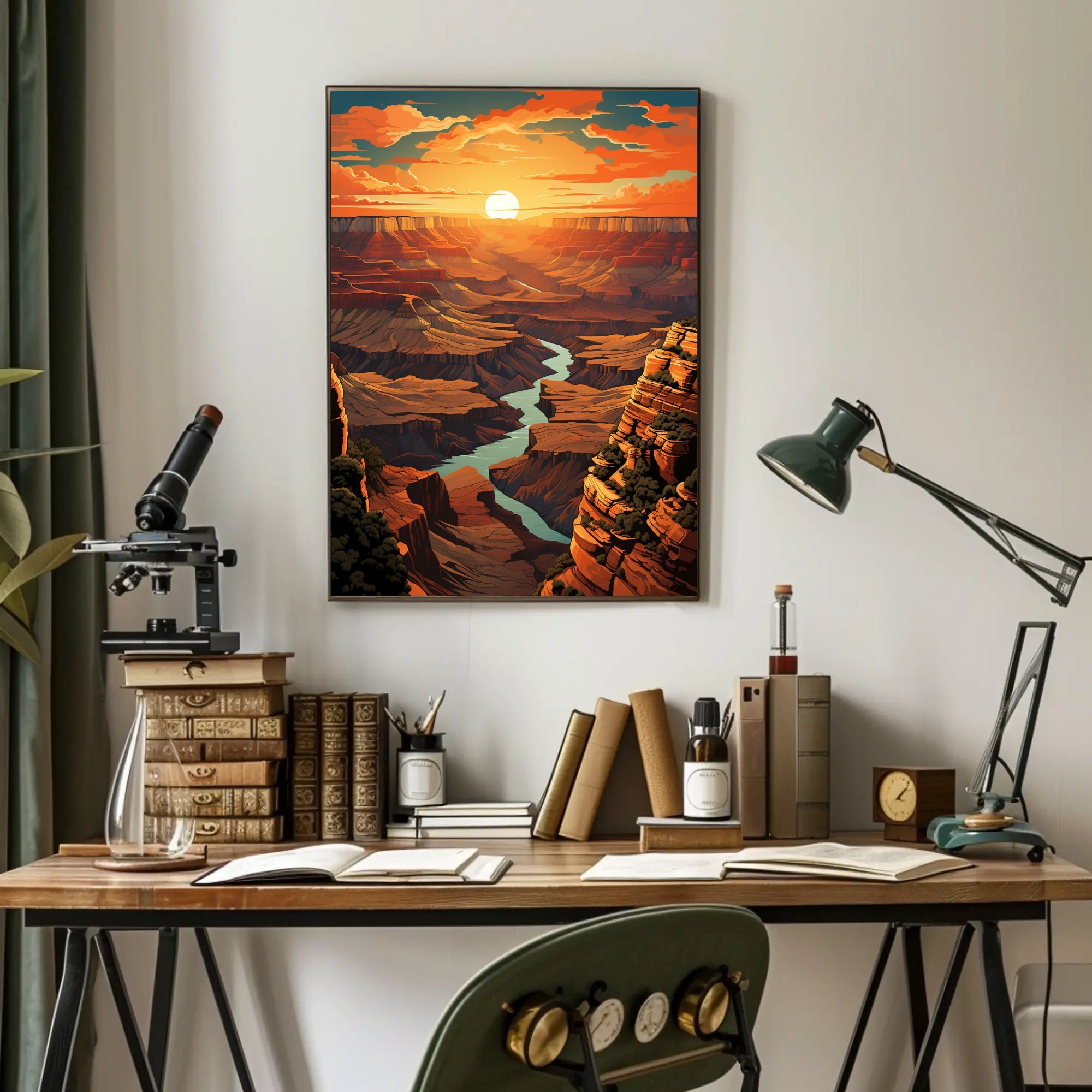 Grand Canyon Sunset Poster