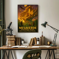 Mesa Verde Cliff Dwellings National Park Poster