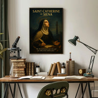 Saint Catherine of Siena Poster PosterGoat