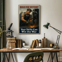 Build for Victory Poster
