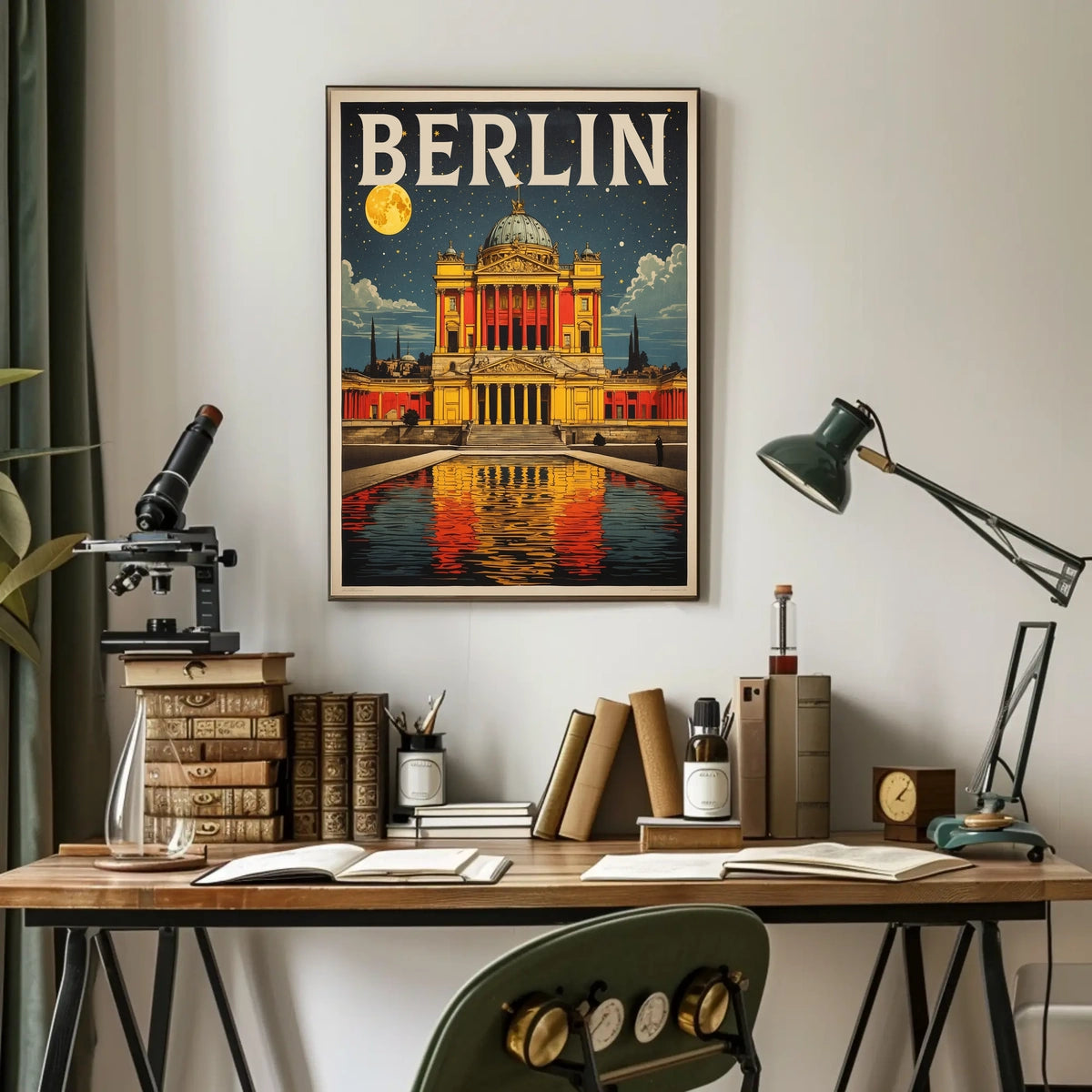 Berlin by Night Poster