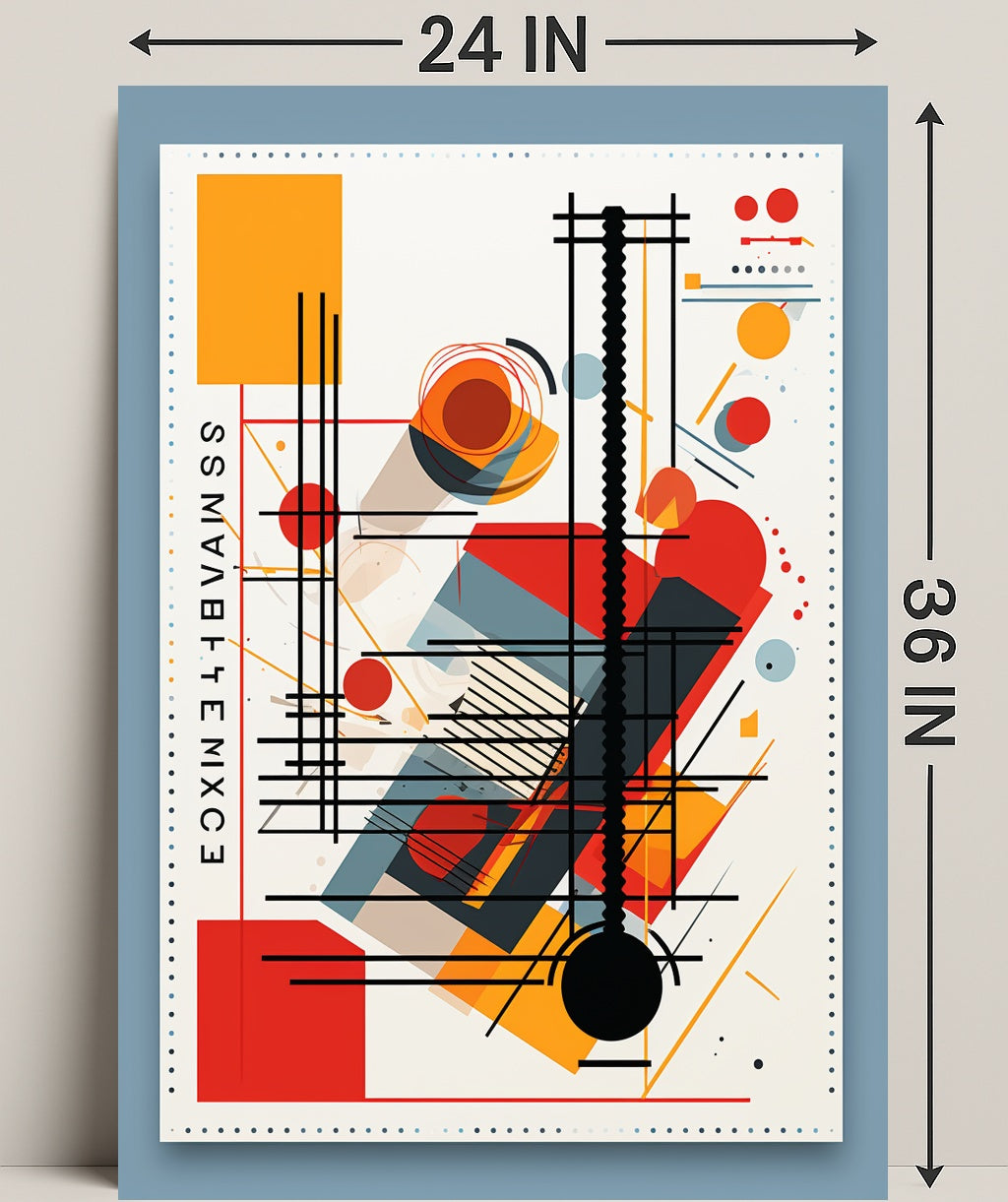 Abstract Geometric Design Abstract Poster