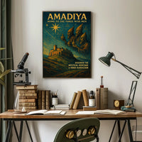 Amadiya Home to the Three Wise Men Poster