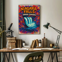 Niagara Falls Urban Canvas Poster