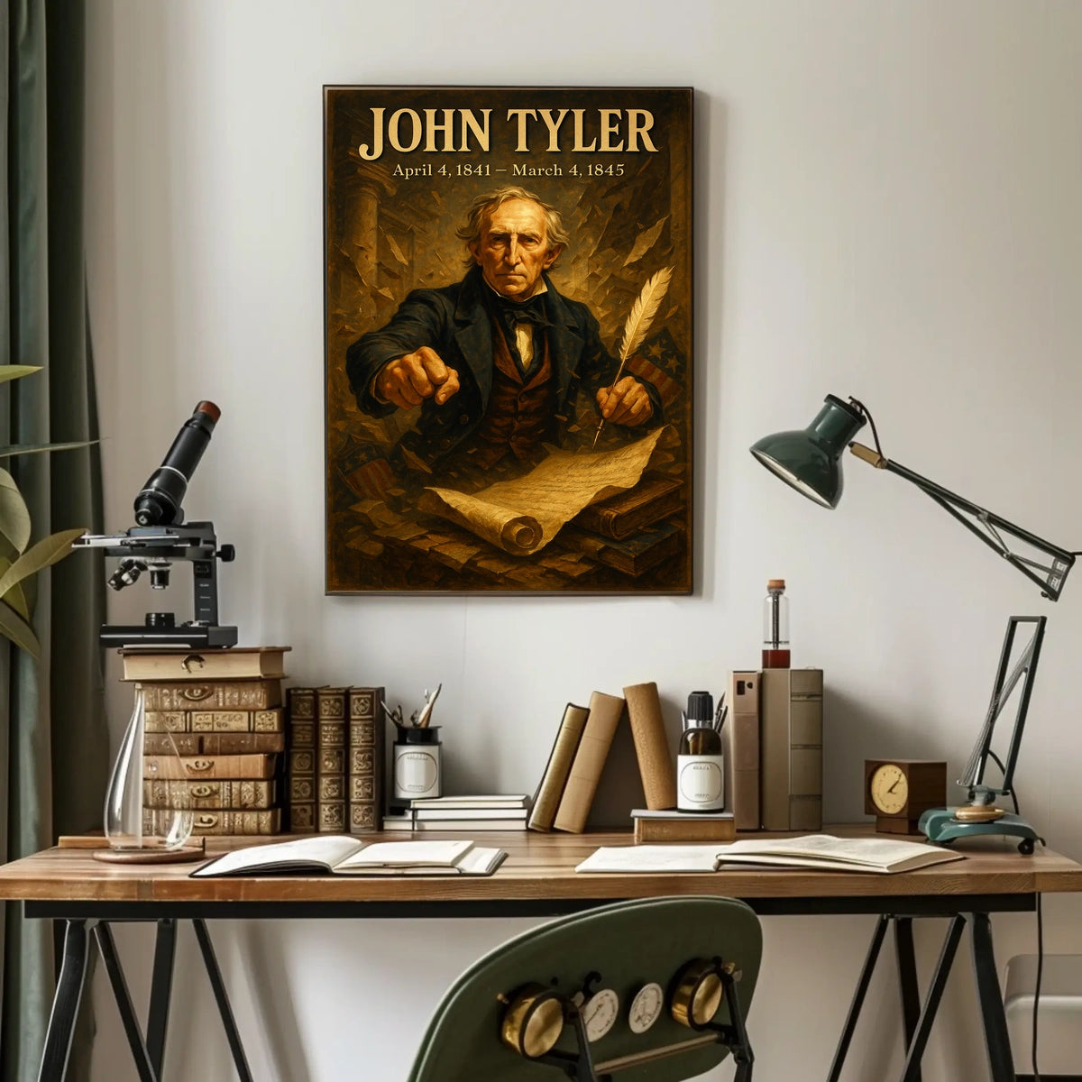 John Tyler 10th President Poster